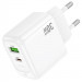 Купить СЗУ Hoco CS55A Surplus PD30W+QC3.0 (1USB-A/1C) (White) на vchehle.ua