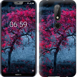 

Чехол Дерево с яркими листьями для Nokia 6.1 Plus 736643