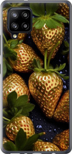 Чехол Золотая клубника для Samsung Galaxy A42 A426B