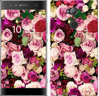 

Чохол Троянди і півонії на Sony Xperia XA2 H4113 659087