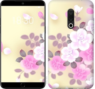 

Чехол Японские цветы для Meizu 16 Plus 674363