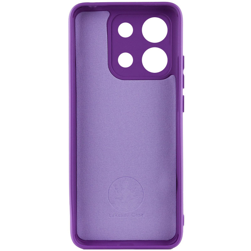 Фото Чохол Silicone Cover Lakshmi Full Camera (AA) на Xiaomi Poco X6 / Note 13 Pro 5G (Фіолетовий / Purple) на vchehle.ua