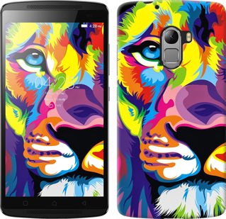 

Чохол Різнобарвний лев на Lenovo A7010 261529