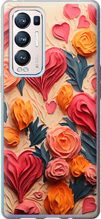 

Чехол Сердечки 3 для Oppo Reno5 Pro Plus 1645633