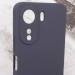 Заказать Чехол Silicone Cover Lakshmi Full Camera (AAA) with Logo для Xiaomi Redmi 13C / Poco C65 (Серый / Dark Gray) на vchehle.ua