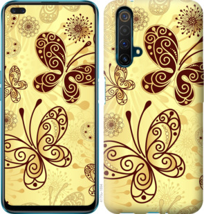 

Чехол Красивые бабочки для Realme X50 918786