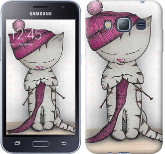 

Чехол Кошка рукодельница для Samsung Galaxy J1 (2016) Duos J120H 584135