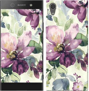 

Чохол Квіти аквареллю для Sony Xperia XA1 631959