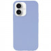 Чохол Silicone Case Full Protective (AA) NO LOGO на Apple iPhone 16 Plus (6.7") (Блакитний / Lilac Blue)