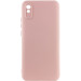 Чохол Silicone Cover Lakshmi Full Camera (AAA) на Xiaomi Redmi 9A (Рожевий / Pink Sand)