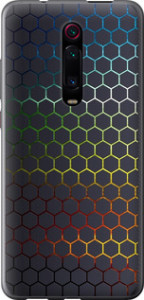 Чехол Переливающиеся соты для Xiaomi Redmi K20 Pro