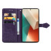 Купить Кожаный чехол-книжка Art Case с визитницей для Xiaomi Redmi Note 14 5G (Фиолетовый) на vchehle.ua