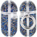 Фото TPU чохол Bling World Rock Diamond на наушников AirPods 1/2 (Синій) в маназині vchehle.ua