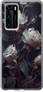 Чохол Троянди 2 на Huawei P40