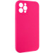 Фото Чехол Silicone Case Full Camera Protective (AA) NO LOGO для Apple iPhone 12 Pro (6.1") (Розовый / Barbie pink) на vchehle.ua