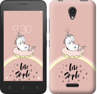 

Чехол Единорожка в пончике для Lenovo A Plus / A1010 719285