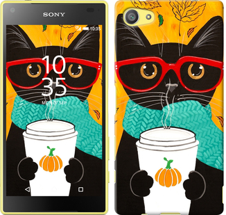 

Чехол Осенний кот для Sony Xperia Z5 Compact E5823 639716