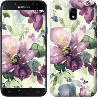 

Чохол Квіти аквареллю на Samsung Galaxy J5 J530 (2017) 631944