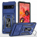 Ударопрочный чехол Camshield Army Ring для Google Pixel 7 Pro (Синий / Navy)