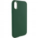 Фото TPU чехол Bonbon Metal Style для Apple iPhone XR (6.1") (Зеленый / Army green) на vchehle.ua