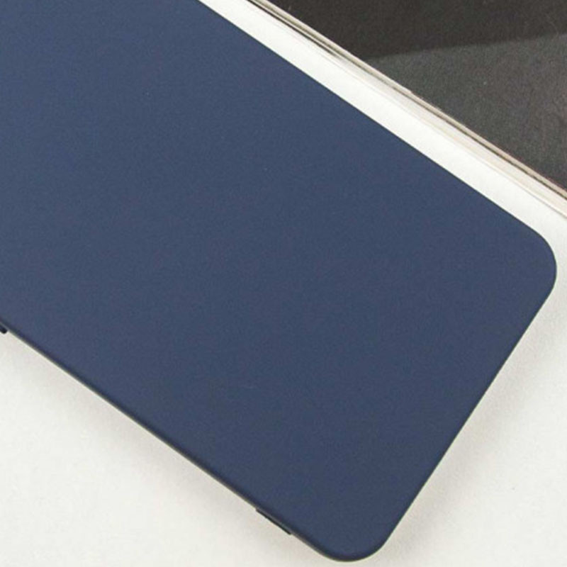 Фото Чехол Silicone Cover Lakshmi Full Camera (AAA) для Xiaomi Poco X7 Pro (Темно-синий / Midnight blue) на vchehle.ua