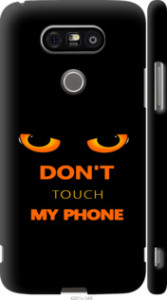 Чехол Don't touch the phone для LG H860 G5 