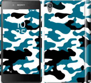 Чехол Камуфляж прозрачный фон для Sony Xperia Z5 E6633