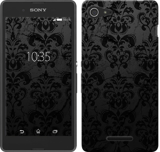 

Чохол Візерунок чорний на Sony Xperia E3 D2202 648017
