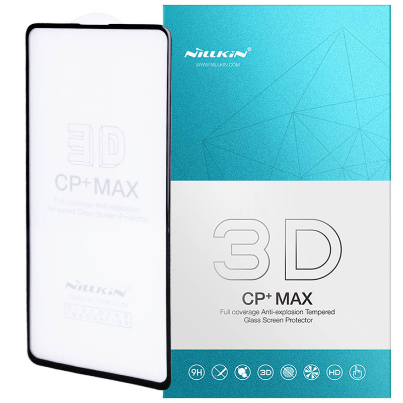 Захисне скло Nillkin (CP + max 3D) на Samsung Galaxy A71 / Note 10 Lite / M51 / M62