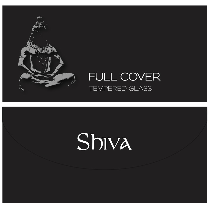 Защитное стекло Shiva (Full Cover) для Apple iPhone 14 Pro Max (6.7") (Черный) в магазине vchehle.ua