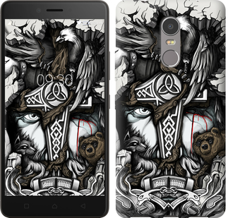 

Чохол Тату Вікінг на Lenovo K6 Note 627713