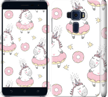 

Чехол Единорожки для Asus Zenfone 3 ZE552KL 830579