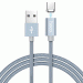 Фото Дата кабель Hoco U40A Magnetic Adsorption USB to Micro USB (1m) (Серый) на vchehle.ua