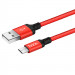 Фото Дата кабель Hoco X14 Times Speed Micro USB Cable (1m) (Красный) на vchehle.ua