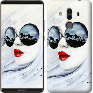 

Чехол Девушка акварелью для Huawei Mate 10 Pro 605316