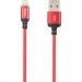 Дата кабель Hoco X14 Times Speed USB to Lightning (2m) (Червоний)