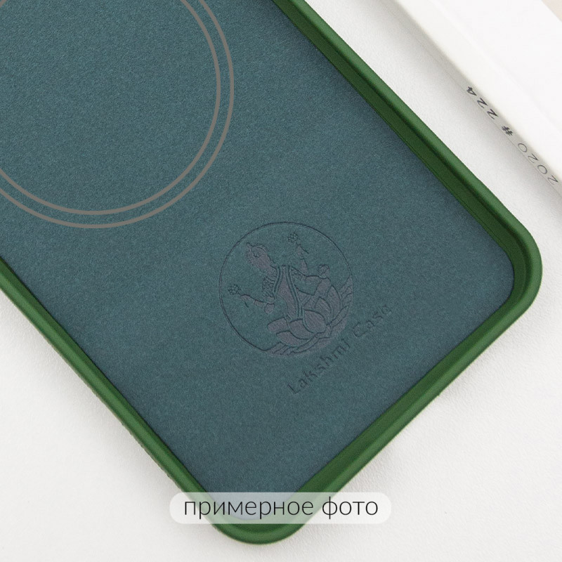 Фото Чехол Silicone Cover Lakshmi Full Camera (AA) with MagFit для Motorola Edge 50 Fusion (Зеленый / Dark green) на vchehle.ua