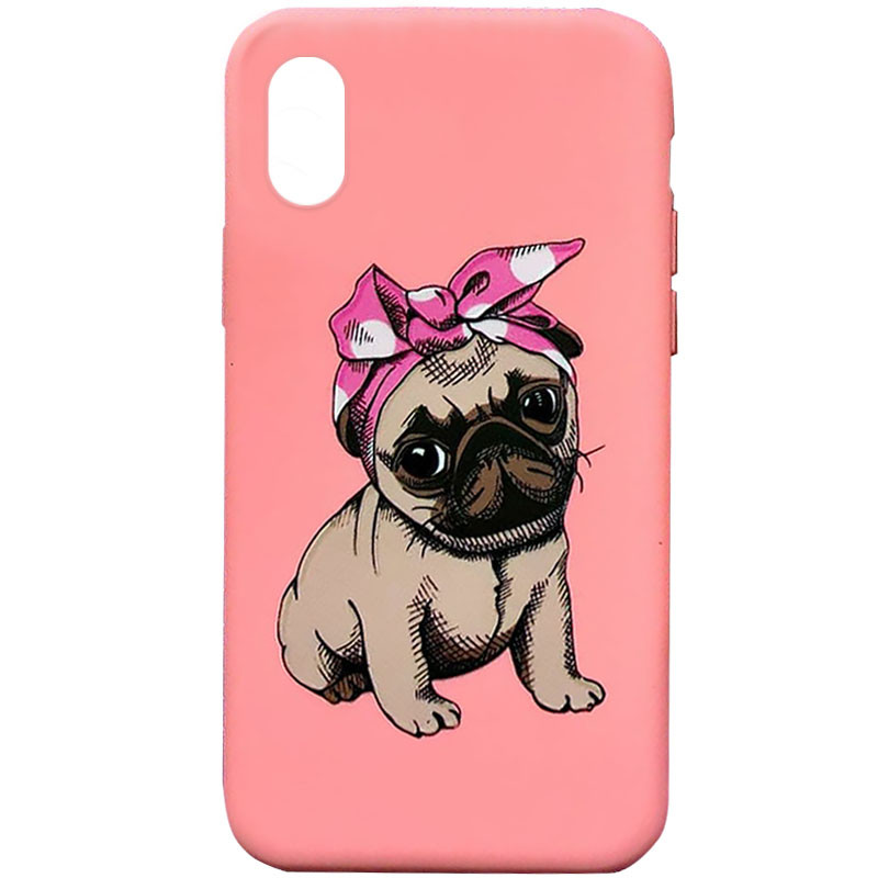 

Силіконовий чохол Art Series для iPhone X (5.8") (Pink) 1081897