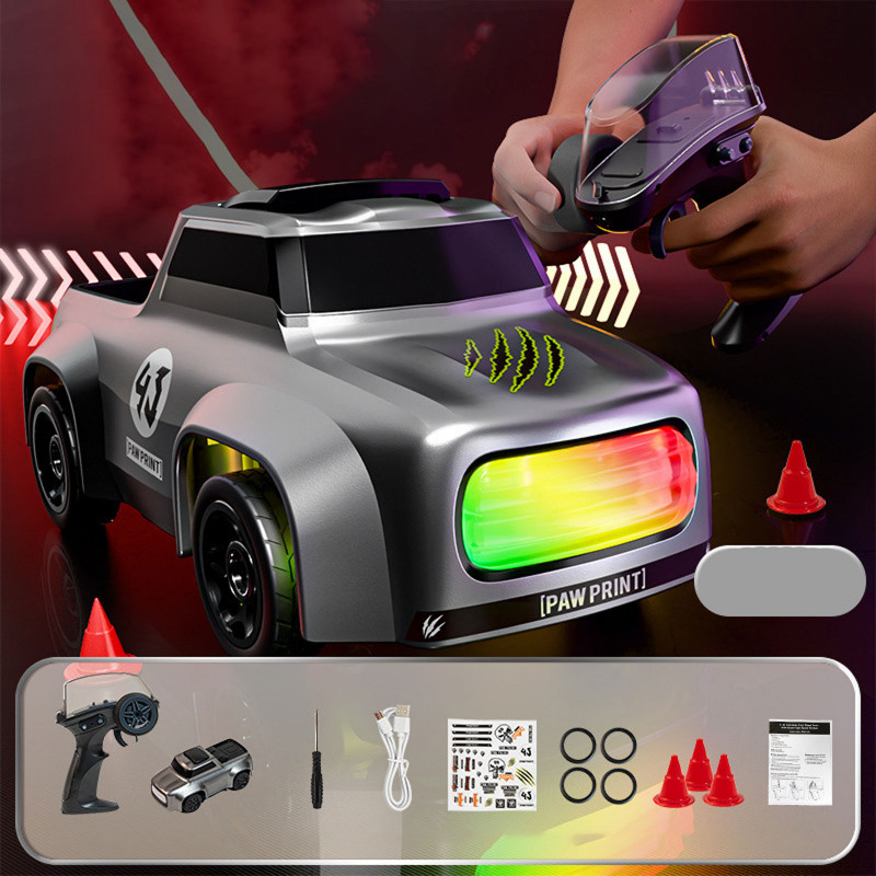 Фото Дріфт-машина на радіокеруванні SHT K10 (1:64) Pickup 2.4G (Grey) на vchehle.ua