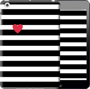 

Чехол Черно-белые полосы для iPad mini (2019) 751634