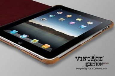 Замовити Кожаный чехол SGP Vintage (замш)  для iPad на vchehle.ua