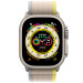 Фото Ремешок Trail Loop для Apple watch 42mm/44mm/45mm/49mm (m/l) (Yellow / Beige) на vchehle.ua