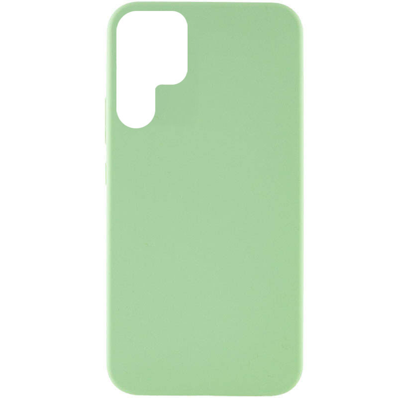 Чохол Silicone Cover Lakshmi (AAA) на Samsung Galaxy S22 Ultra (М'ятний / Mint)