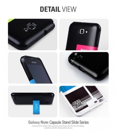 Чехол Zenus Capsule Stand Slide  для Samsung Galaxy Note GT-N7000 i9220