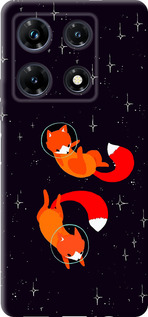 Чехол Лисички в космосе для Infinix Note 30 Pro