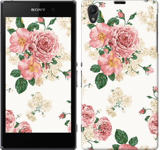 

Чехол цветочные обои v1 для Sony Xperia Z1 C6902 642285