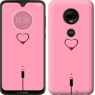 

Чохол Підзарядка сердца1 для Motorola Moto G7 730432