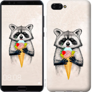 

Чохол Єнотик з морозивом на Huawei Nova 2S 801321