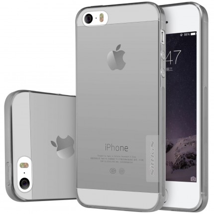 

TPU чехол Nillkin Nature Series для iPhone 5S (Серый (прозрачный)) 48942