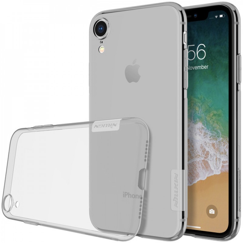 

TPU чехол Nillkin Nature Series для Apple iPhone XR (6.1") (Серый (прозрачный)) 661583